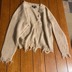 Tan XL sweater